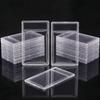 Transparent Collectible Card Box Removable Trading Card Protection Box  Storage Display