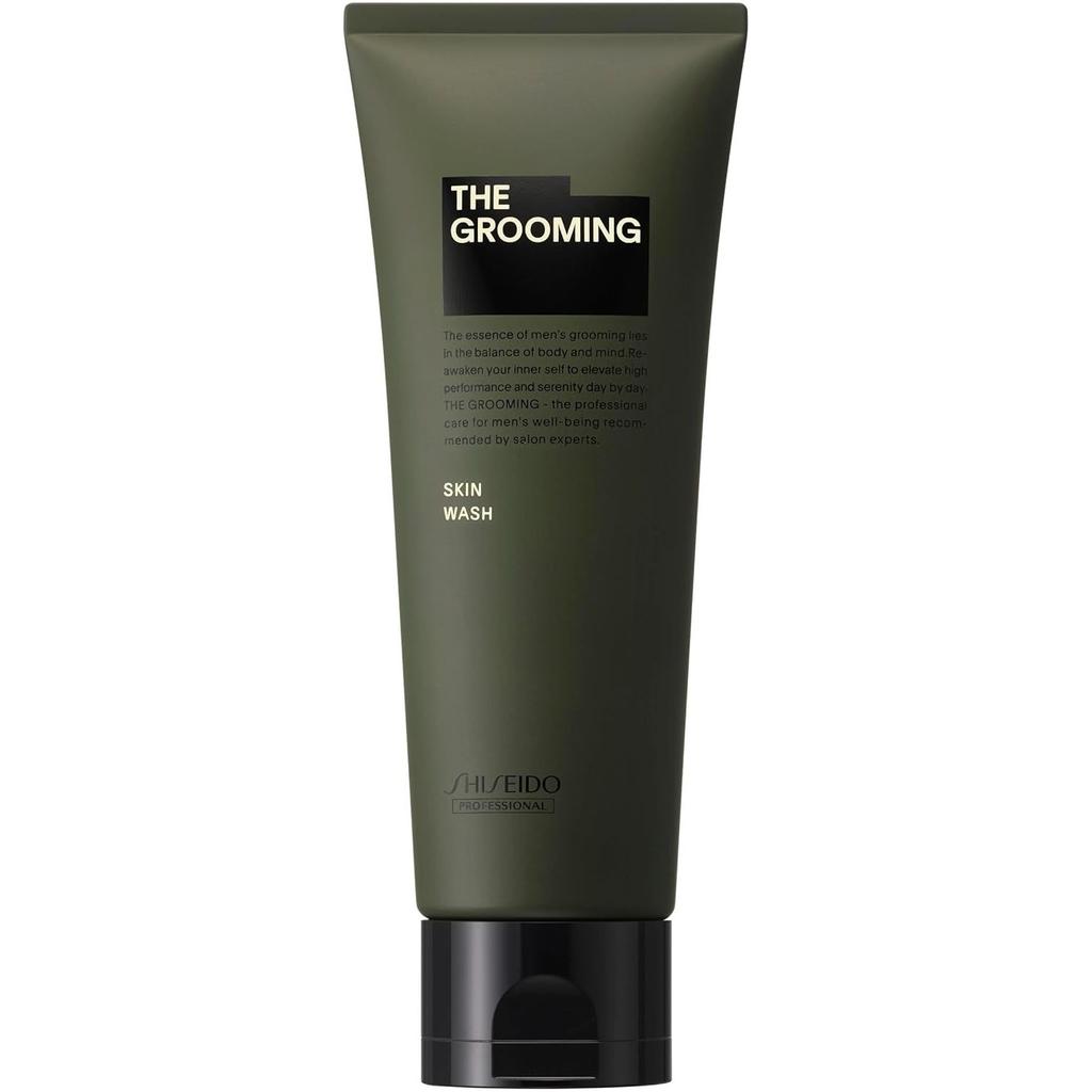 GROOMING Wash Facial Foam 120g Mens Beauty Hinoki Scent Shiseido Professional Salon Exclusive