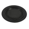Iron BBQ Grill Pan Round Grill Rack Reusable Korean BBQ Grill Pan  Tourist Picnic Camping