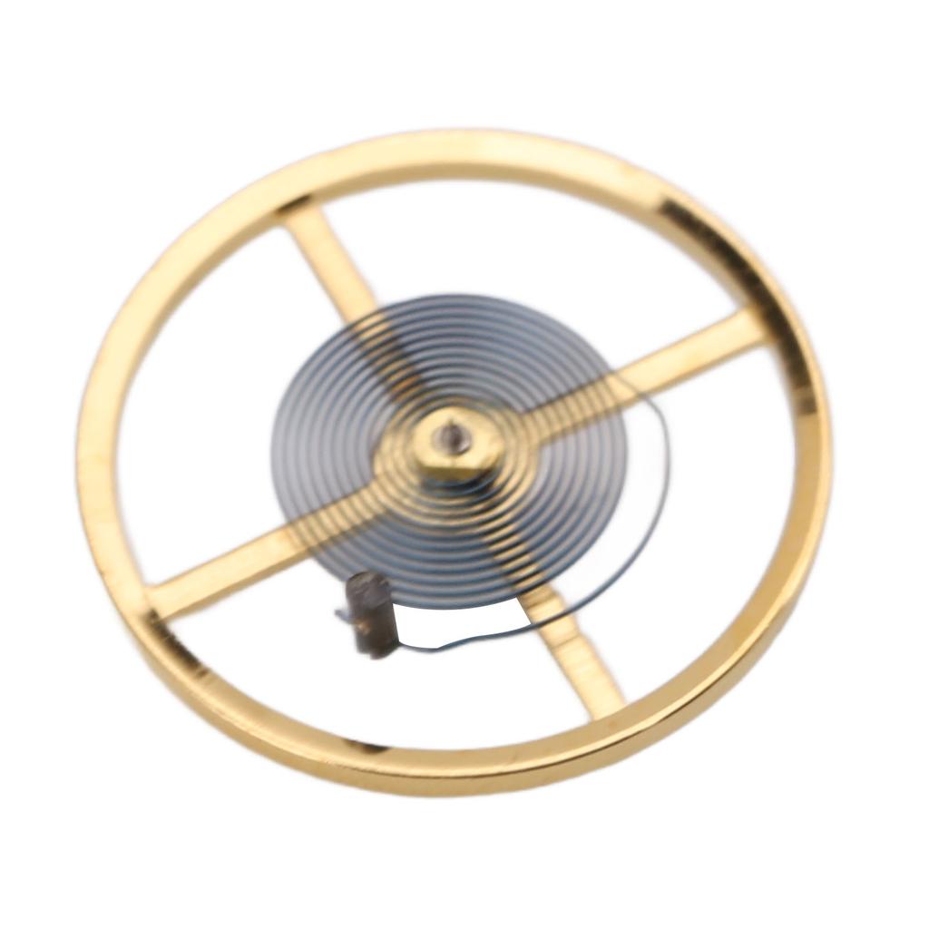 Roată Balans cu Spiră de Echilibru de Ceas de Schimb 3135 Piesă de Reparare Roată Balans Ceas