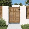 VidaXL Garden Gate, Patio Gate, Security Barrier, Outdoor Door Terrace, 85x125 Cm Corten Steel 153246