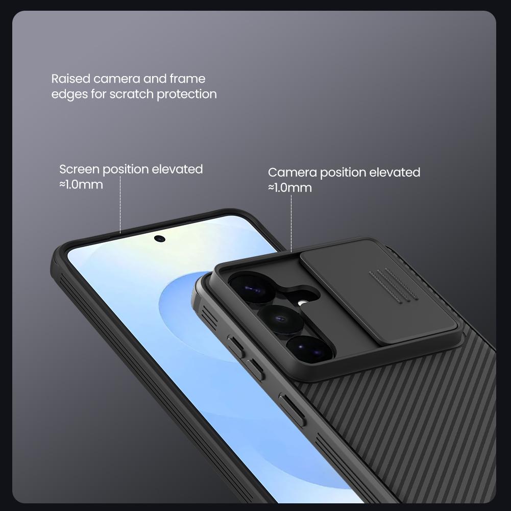 For Samsung Galaxy S26+ Case NILLKIN Fitted Case Camshield Super Frosted Shield Case Lens Protection Cover