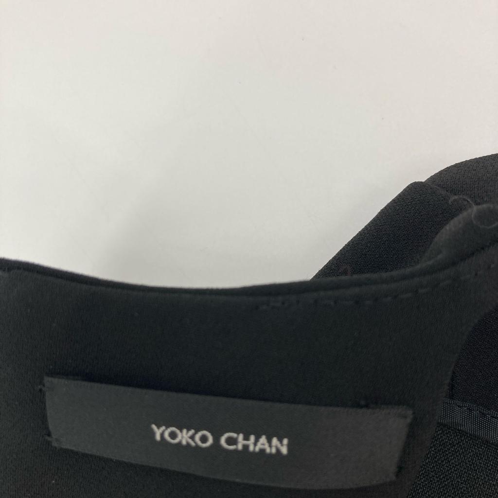 YOKOCHAN 2011 YCD-423-905 Black Crew Neck Back Zip Dress Dress F blackUsed