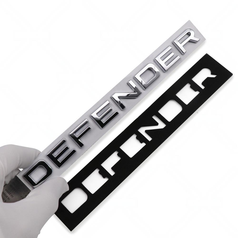 1Pc 3D ABS Letters Car Front Hood Badge Bonnet Sticker Rear Trunk Emblem Logo Decal Accessories