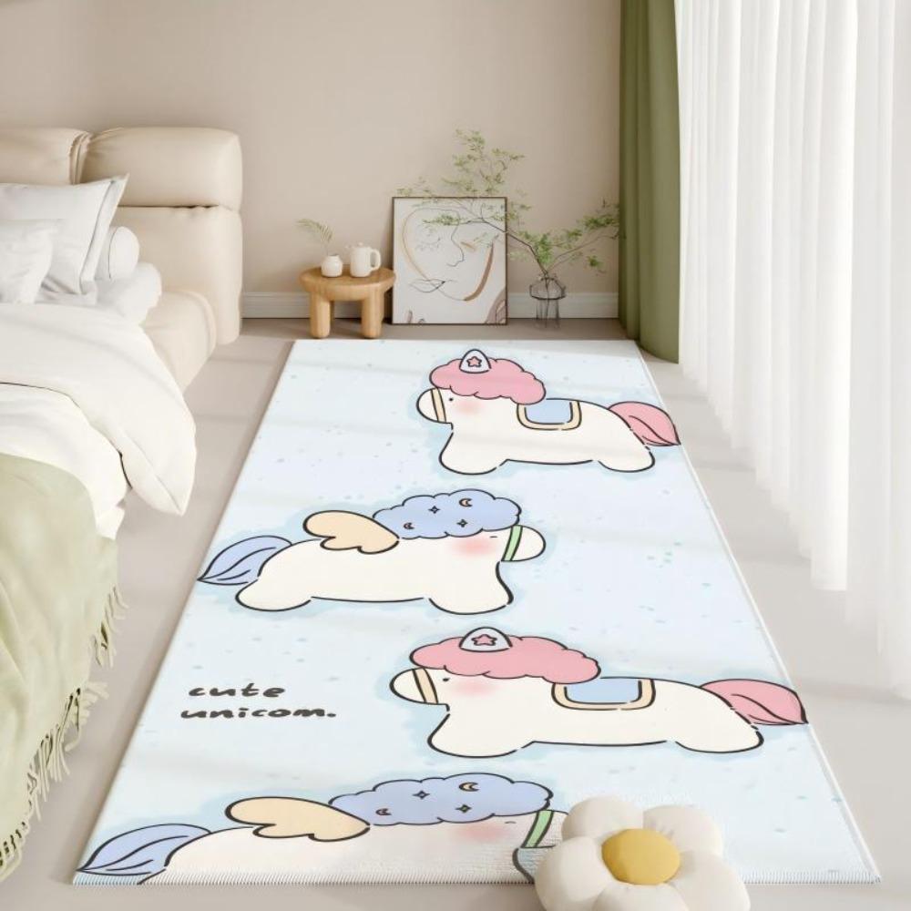 Aesthetic Hallway Mat - Heavy Duty Flannel Non-Shed Carpet for High Traffic Areas Decor - Home Decor