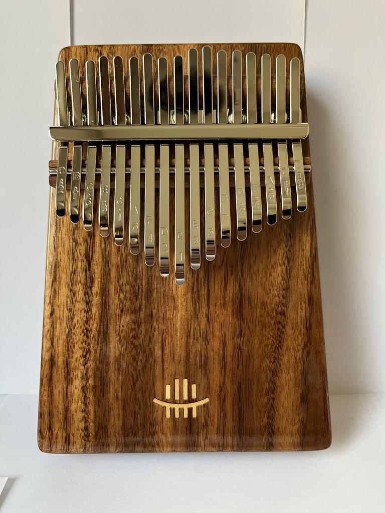 Hluru 21 Key Acacia Kalimba Box Professional 17 Key Resonator Thumb Piano Finger Piano Rosewood Mbira for Beginner
