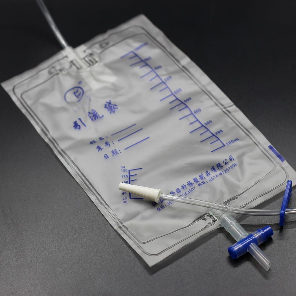 Disposable Anti-Reflux Urine and Bile Drainage Bag for Postoperative Patients