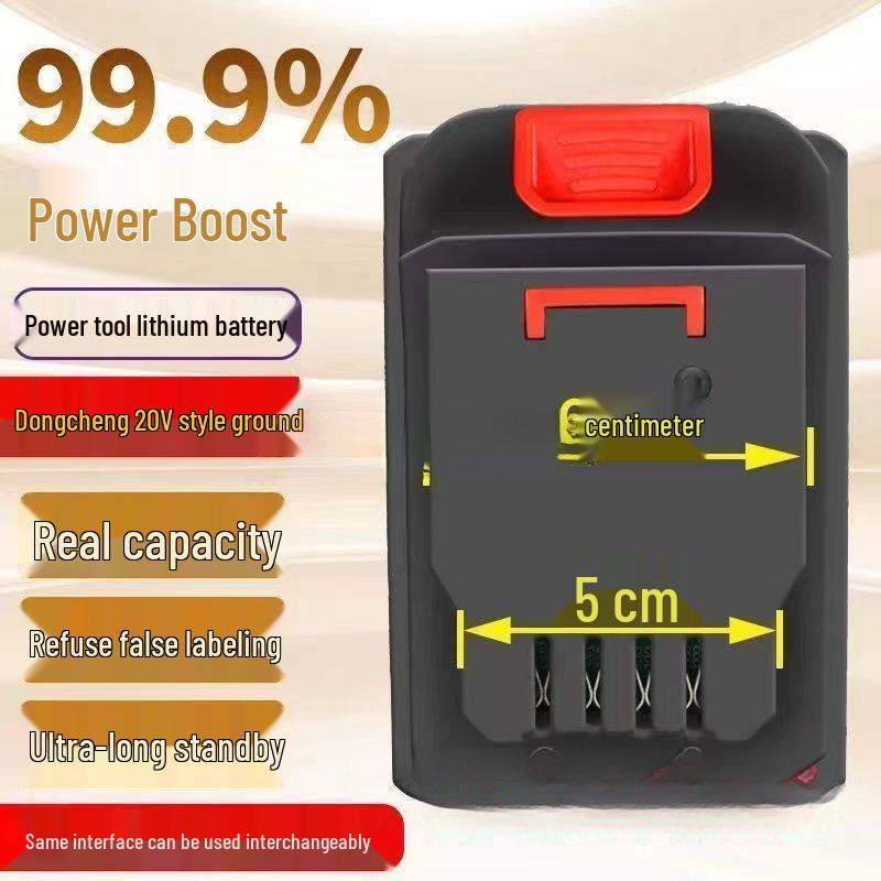 20V Dongcheng Power Tools Universal Lithium Battery for Angle Grinder, Electric Hammer, and Wrench