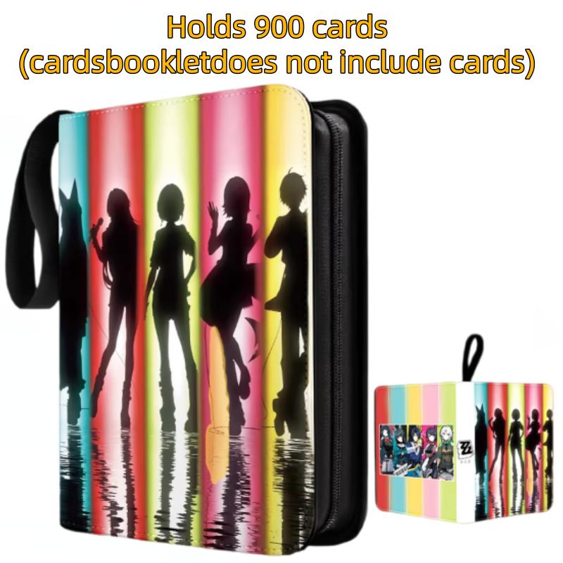 400pcs/900pcs Zenless Zone Zero Card Album Book Folder Anime Collections Zipper Cards Binder Holder Toy Gift