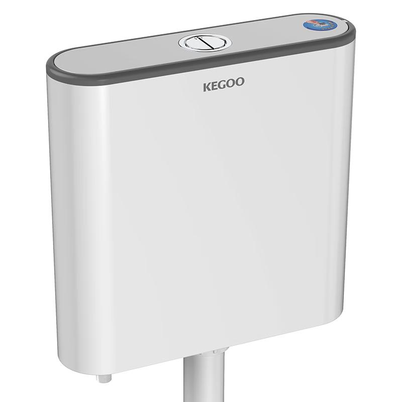 KEGOO K7028 No-Drill Squat Toilet Flushing Tank