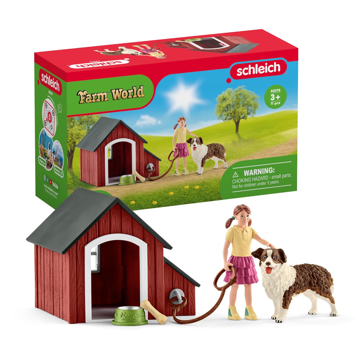

Schleich Farm World Фигурка Собачья будка 42376