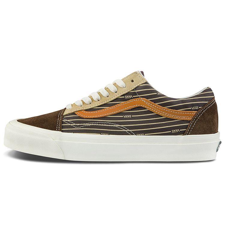 Vans Old Skool Og Lx Low Top Skate Shoes Unisex Sneakers Brown VN0A4P3X2T3