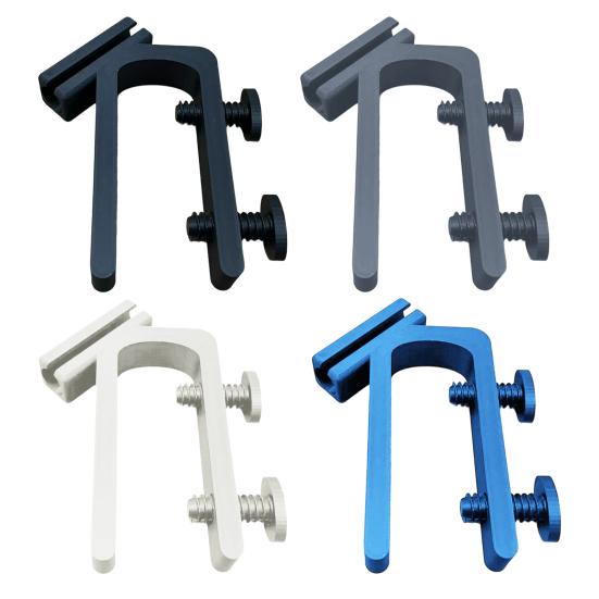 Aquarium Hose Holder with Clamp Fish Tank Water Tube Clamp Adjustable Clamp Hose Holder Prevents Slipping for Water Barrels