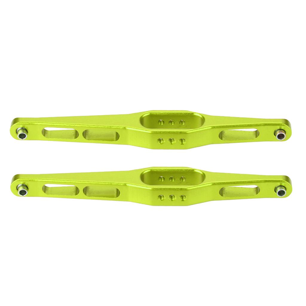 2 szt. Tylne wahacze wleczone Dolne ramię zawieszenia Dźwignia dla WLtoys 1 12 12428 Samochód RC (Zielony 0023G)