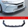 Zestaw Karoserii Przedni i Tylny do Toyoty Camry Model 24: Zawiera przedni splitter, tylny dyfuzor, progi boczne, górny spoiler, tylny spoiler oraz żaluzje