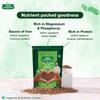 Tata Sampann Pure Flax Seeds 200gx Pack of 2 High Protein Dietary Fibre Source of Iron Omega 3 Rich Premium Raw Superfood