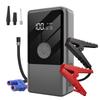 Digital Power Bank Automobile Battery Booster Power Pack with Air Compressor with LED Light Jump Starter 2000A Peaks Tire Accessories Tire Air Pump