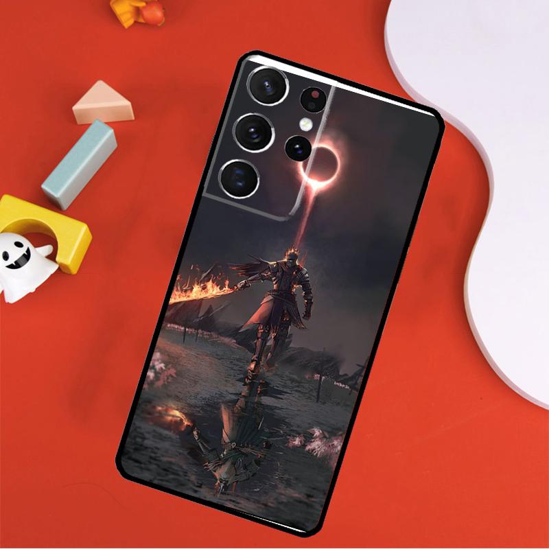 Dark Souls Case For Samsung Galaxy S23 S22 Ultra S8 S9 S10 Plus Note 10 20 Ultra S20 S21 FE Phone Cover