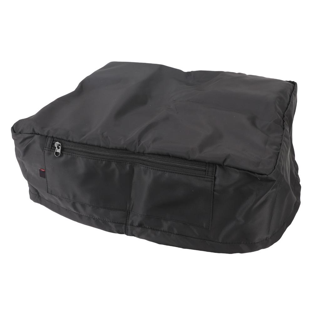Nylon Fabric Amplifier Receiver Dust Cover Rainproof Breathable Home Theater Receiver Cover Elastic Design Black Color