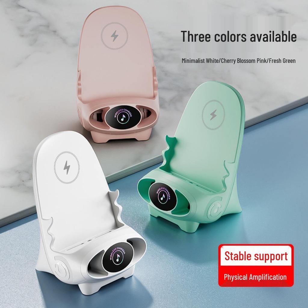 V8 Desktop Chair Wireless Charger M111 with Aromatherapy Phone Holder