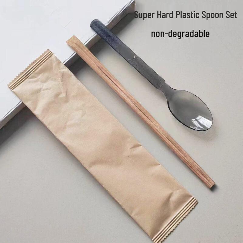 ZISIZ Disposable Chopstick & Spoon Set