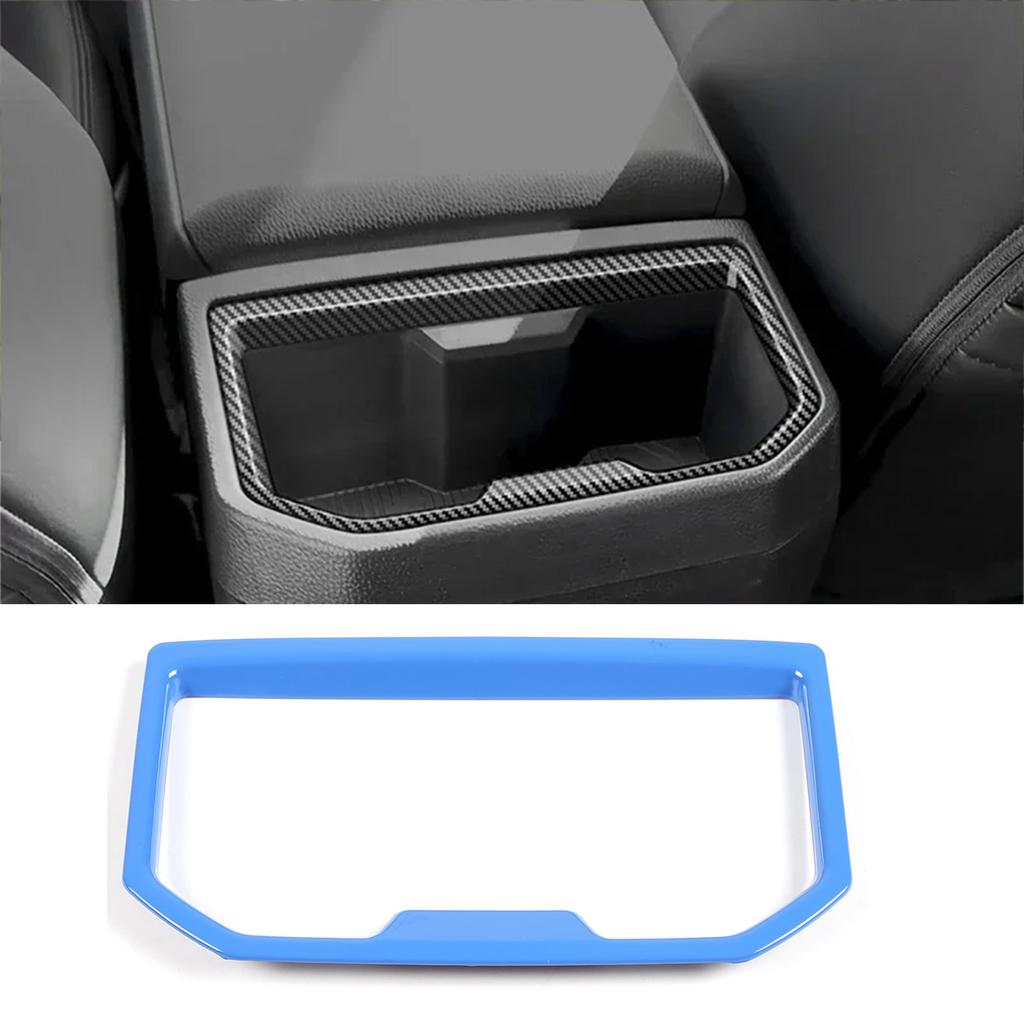 ABS Carbon Fiber For Toyota Tacoma 2024-2025 Central Control Trument Panel Steering Wheel Door Handle Interior Accessories