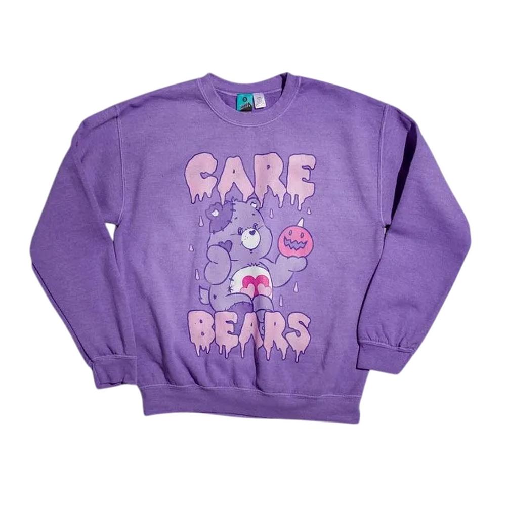 Care Bears Unisex Adult Spooky Pumpkin Vintage Wash Sweatshirt