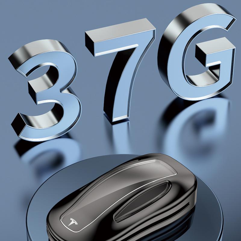 Tesla X & Model S Key Cover: Aluminum Alloy with Leather Rope