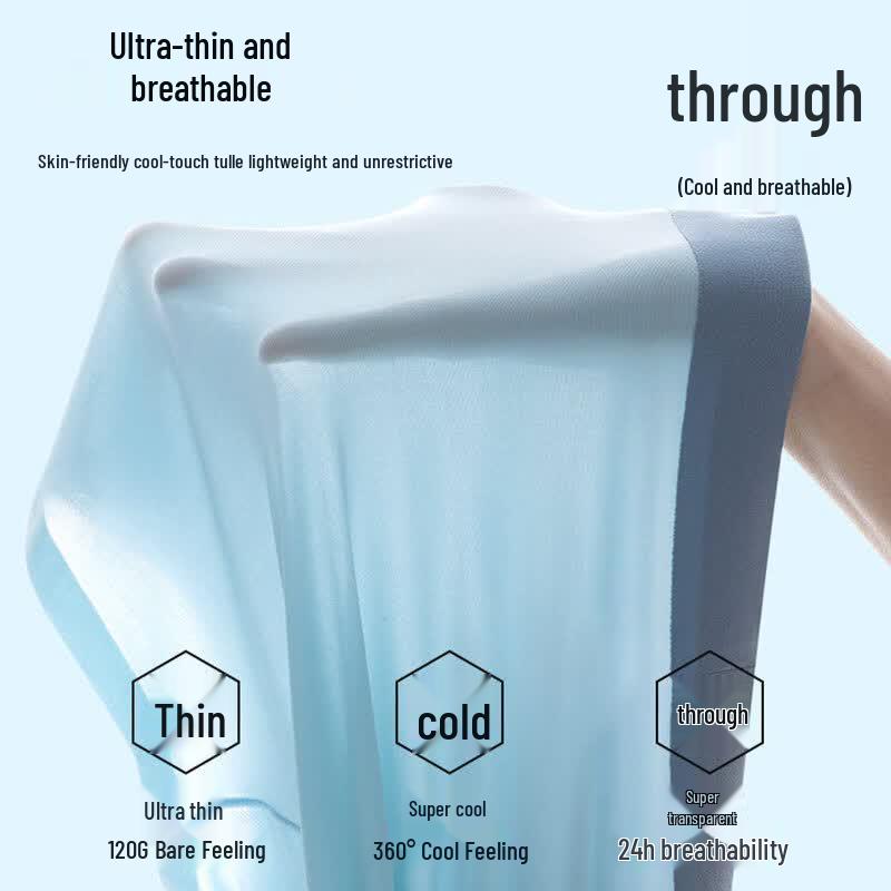 Mao Ren Men's Disposable Ice Silk Boxer Briefs