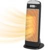 Ceramic Space Heater, 2000W Fan Electric Heater with 4 Modes, Adjustable Thermostat, 55 degrees Oscillation