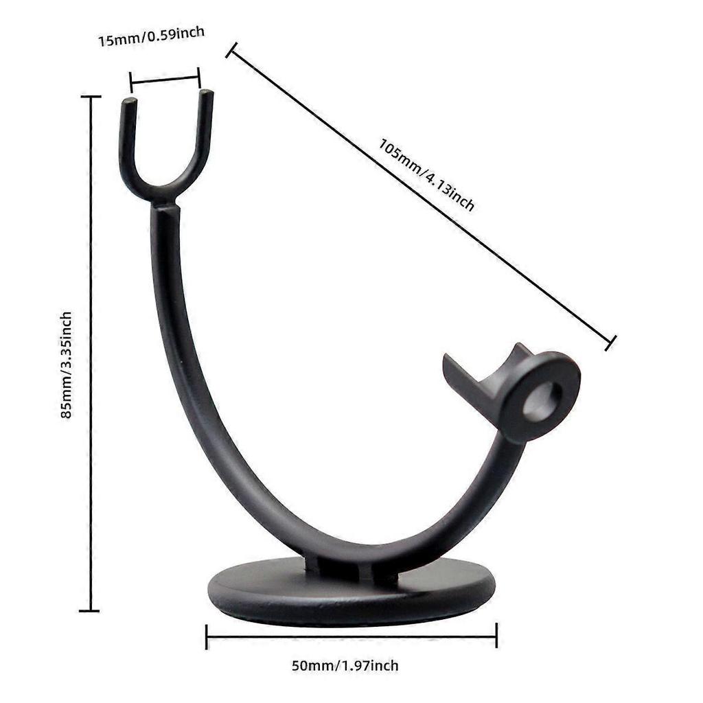 Razor Stand: Freestanding Safety Razor Stand for Men Manual Shaver Holder Organizer Rack Shaving Tool Display Base for Home Hotel Bathroom