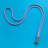 Solid Color Mobile Phone Lanyard Wax Line Long Multi-Color Anti-Lost Rope Versatile Glasses Clip Change Bag Necklace Lanyard