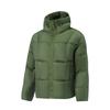 Anti-Five Series Hooded Zipper Solid Color Loose Down Jacket Men Outerwear AYMV117-2