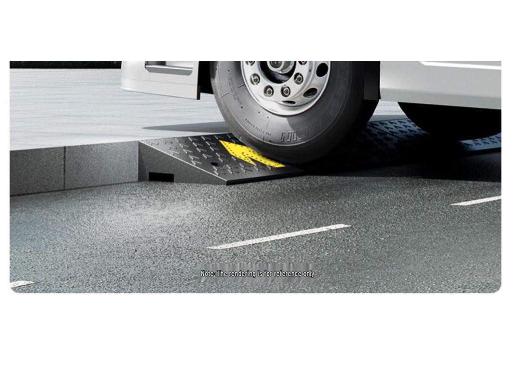 Rubber Curb Ramp for Cars and Household Steps