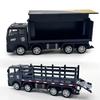 1pc Children's Game Car Simulation Transport Truck Container Children's Inertial Vehicle Model Education Toy Gift Combination