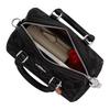 Coach Rowan 18 Removable Shoulder Strap Zipper Closure Denim And Smooth Leather Mini Handbag Women Handbags Black CDQ37-SVBK