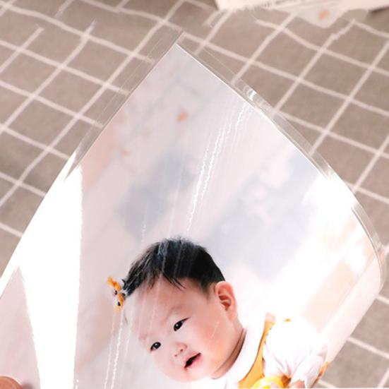 Transparent Page Anti-aging Photo Album Fabric Dust-proof Beautiful Family Photo Book for Photograph