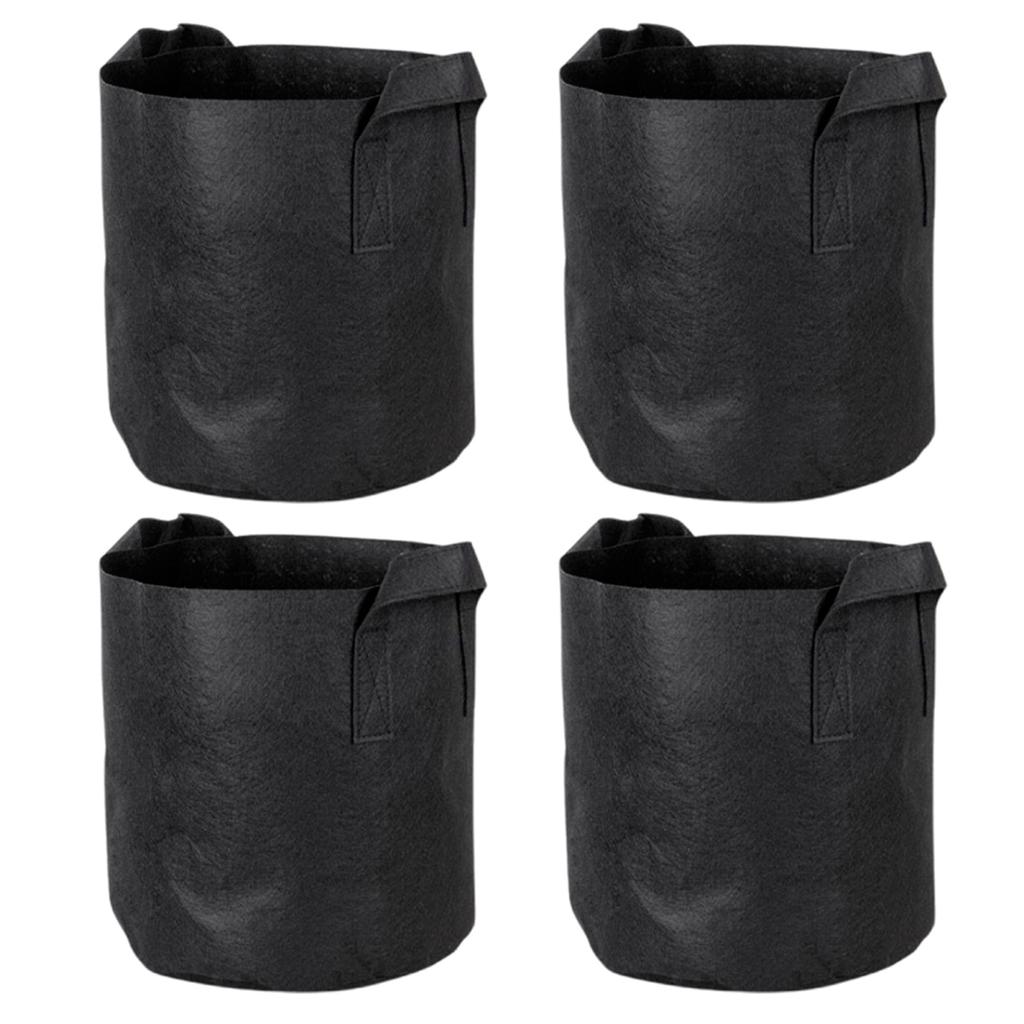 5 Gallon Grow Bag Heavy Duty Non-Woven Fabric Planting Bag with Handles Thickened Grow Pot for Plants Vegetables Strawberries Herbs