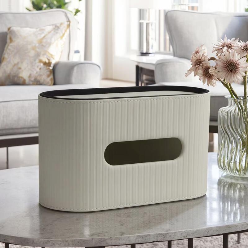 

Light Luxury Oval Tissue Box