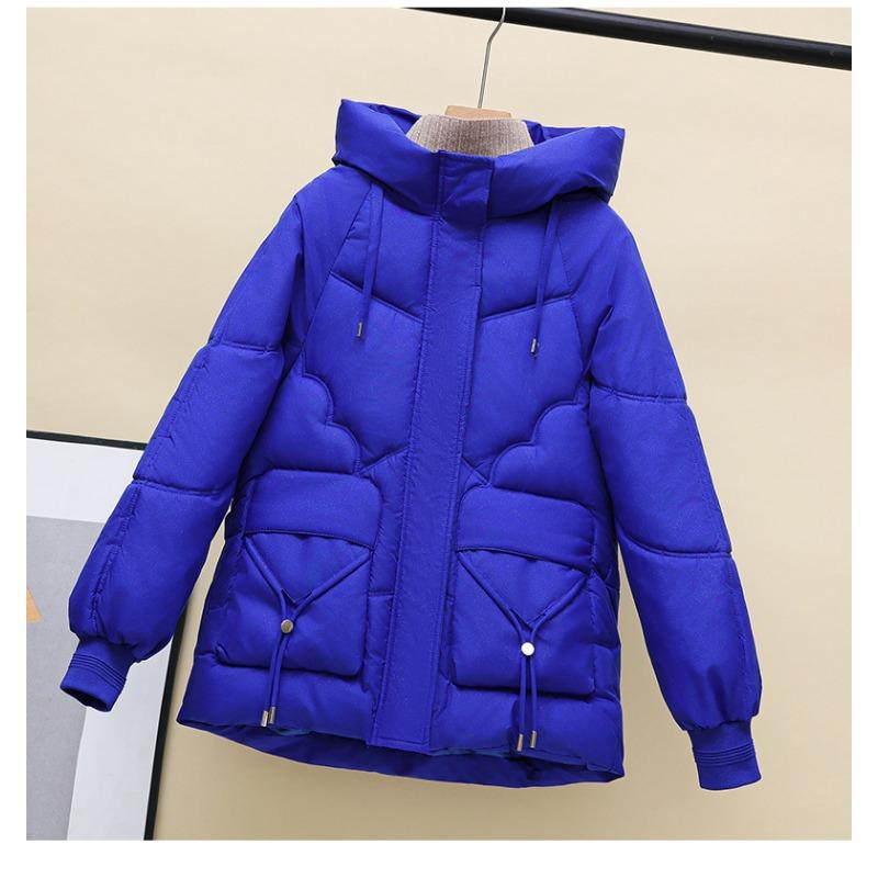 Casual Cotton Coat Women's Mid-length New Winter Loose Warm Cotton Coat Jacket Plus Size Women's Clothing