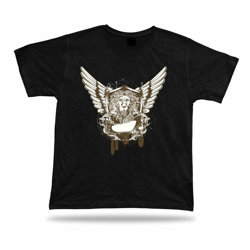 Lion Funny Stylish Modern Design Awesome Tshirt Birhday Idea Apparel Gift Tee