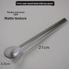 ZISIZ Plastic Grass Jelly Spoon