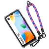 Bracelet Case for Xiaomi Redmi 10c, Shockproof Protection with Detachable Multicoloured Bracelet