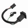 Trailer Wiring Harness 7 Pin 4 Pin Multi Plug Trailer Towing Plug Cord 20135 Replacement for Dodge Ram 1500 2000‑2008