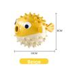 Dispenser di Cibo Giocattolo a Forma di Pesce Rimbalzante Giocattolo per Animali Domestici Interattivo Alimentatore Lento per Cani Gatti Gioco Autonomo Sollievo dalla Noia Allenamento IQ Masticabile Dentale Gioco Puzzle Forniture
