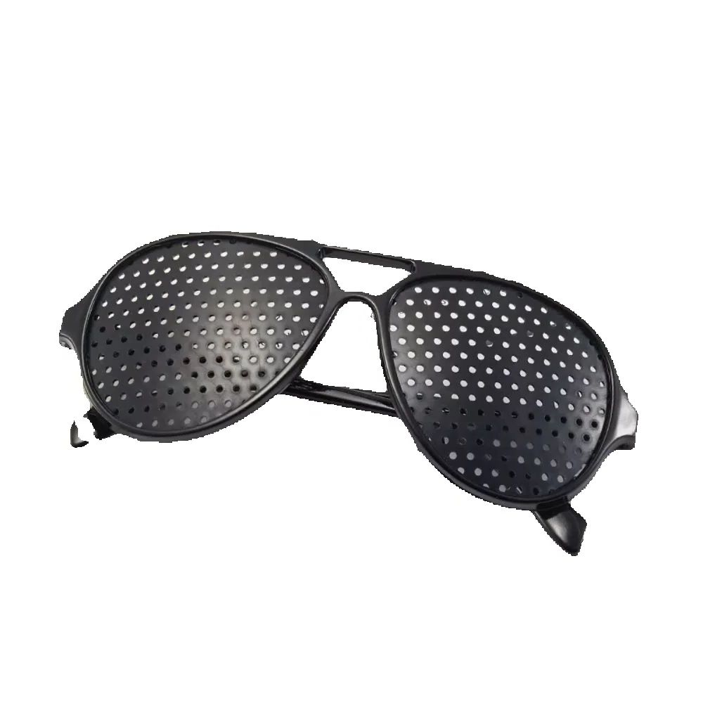 Vision Care Exercise Glasses Anti-Fatigue Device Lightweight Eyeglasses Black Silver Improve Eyesight Vision Improve Glasses