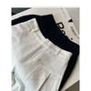 White Ramie Wide-leg Pants Women's Summer Thin High Waist Drape Old Money Style Suit Straight Sub-cotton and Linen Casual Pants