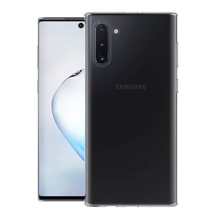 Coque Gel TPU Transparent - PHONILLICO - NOTE 10 - Protection Souple - Ultra Mince - Mixte