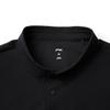 Li-Ning Breathable Solid Color Logo Short Sleeve Polo Shirt Men tops Black APLV039-2