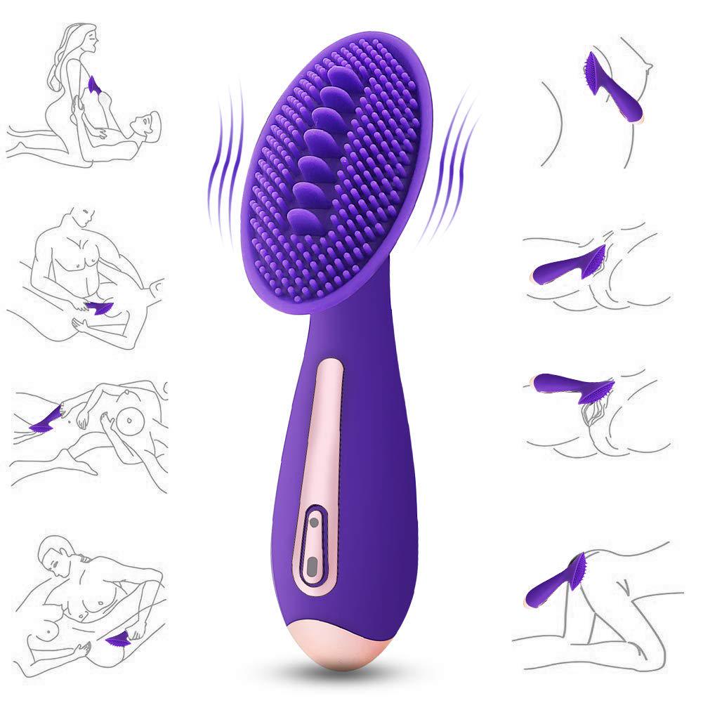 Stimulator mit Silikonkitzlern für Frauen, wasserdichter Klitorisvibrator, Massagegerät, Sexspielzeug